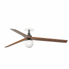 Faro - Klim L encastrable Ø1500 noir 3 pâles Nogal 1Xe27