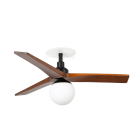 Faro - Klim S encastrable Ø925 noir 3 pâles Nogal 1Xe27