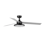 Faro - Cruiser Tak L Ø1320 noir 3 pâles aluminium 2700K Tuya