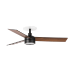 Faro - Rudder S encastrable Ø1060 noir 3 pâles Ne Nogal 20W Swt