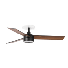 Faro - Rudder S encastrable Ø1060 noir 3 pâles Ne Nogal 20W Swt