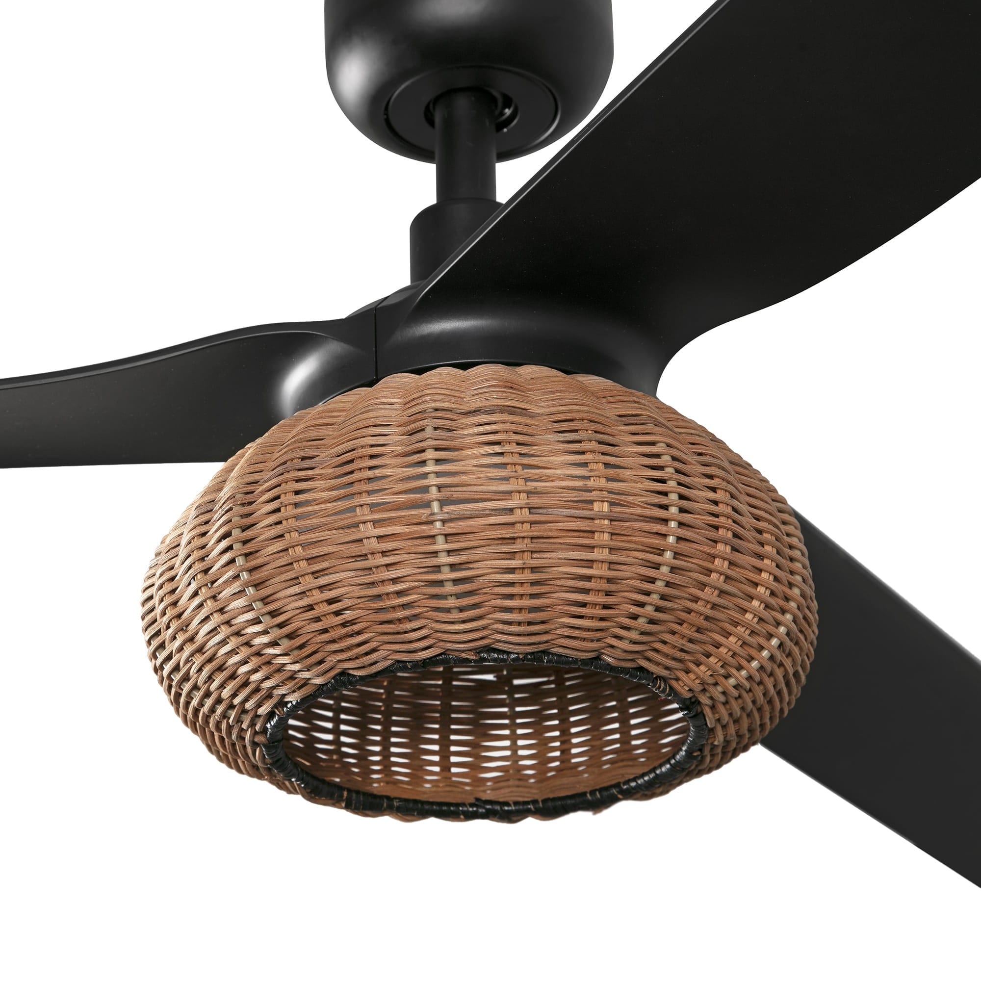 Faro - Haka Ø270 kit lumière ventilateur de plafond Led Swt Rattan