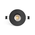 Faro - Niva encastrable fixe Ip65 noir 1Xgu10 Mr16