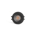 Faro - Kivi encastrable Orientable noir 7W 3000K 36° Ip44