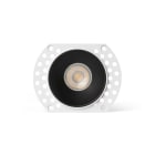 Faro - Flac encas.ot noir trimless Gu10 Mr11 Ip44