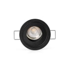 Faro - Flic encastrable Orientable noir Gu10 Mr11