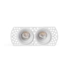 Faro - Flic encastrable orientable blanc trimless 2Xgu10 Mr11