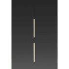 Faro - Lumina 600 2L suspension noir Led 24W 2200K Dali