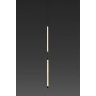 Faro - Lumina 600 2L suspension noir Led 24W 2200K Dali