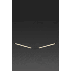 Faro - Lumina 600 2L suspension noir courbé Led 24W 2200K Dali