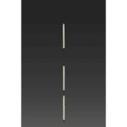 Faro - Lumina 600 3L suspension noir Led 36W 2700K Dali