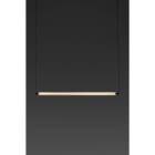 Faro - Lumina 900 1L suspension Horiz noir Led 18W 2700K