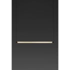 Faro - Lumina 900 1L suspension encas. S/M Horiz noir 18W 2700K