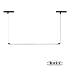 Faro - Lumina 1200 1L suspension Hor Neso Slim noir 24W 2700Kdali