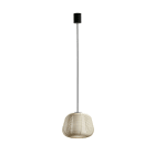 Faro - Narita suspension collerette Beige 1Xe27