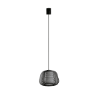 Faro - Narita suspension collerette noir 1Xe27