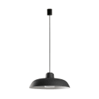Faro - Saga suspension collerette noir 1Xe27