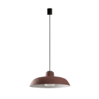 Faro - Saga suspension collerette marron rouille 1Xe27