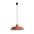 Faro - Saga suspension collerette orange 1Xe27