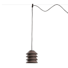 Faro - Toba Système suspension marron 1Xe27