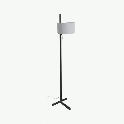 Faro - STAND UP Lampadaire noir et grise E27 50/60Hz 15WIP 20 classe II 100V-240V
