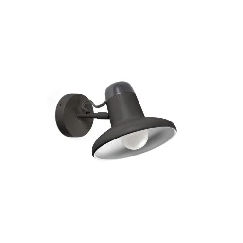 Faro - Snap Lampe Applique Gris Foncé E27 50/60Hz 15W IP 20 classeII 100V-240V