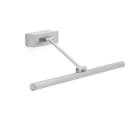 Faro - Magritte-2 Led Lampe Applique À Tableaux Nickel Mat 8W SMD LED50/60Hz 8W 3000K I