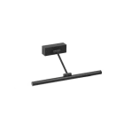Faro - Magritte-1 Led Lampe Applique À Tableaux Noire 6W SMD LED 50/60Hz6W 3000K IP 20