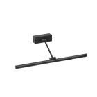 Faro - Magritte-2 Led Lampe Applique À Tableaux Noire 8W SMD LED 50/60Hz8W 3000K IP 20