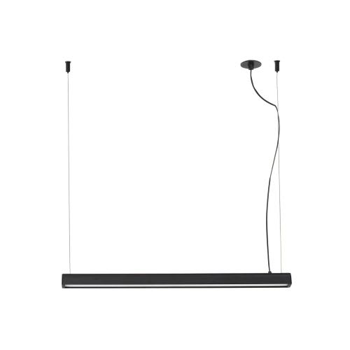 Faro - VICO 60 Lampe suspension noire avec fleuron encastrable SMD LED 50Hz15W 2700K IP