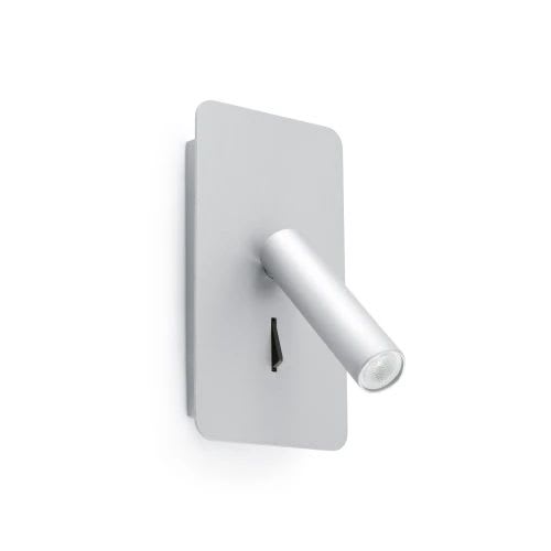 Faro - Suau Led Lampe Applique Grise HIGH POWER LED 50/60Hz 3W 3000KIP 20 140lm classe