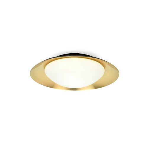 Faro - Side Led Plafonnier Noir Et Or 15W SMD LED 50/60Hz 15W3000K IP 20 1200lm classeI