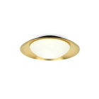 Faro - Side Led Plafonnier Noir Et Or 15W SMD LED 50/60Hz 15W3000K IP 20 1200lm classeI