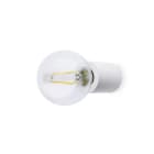 Faro - Ten Lampe Applique Blanche Mate E27 50/60Hz 15W IP 20 classeII 100V-240V