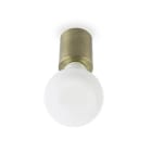 Faro - Ten Lampe Applique Or Veil E27 50/60Hz 15W IP 20 classeII 100V-240V