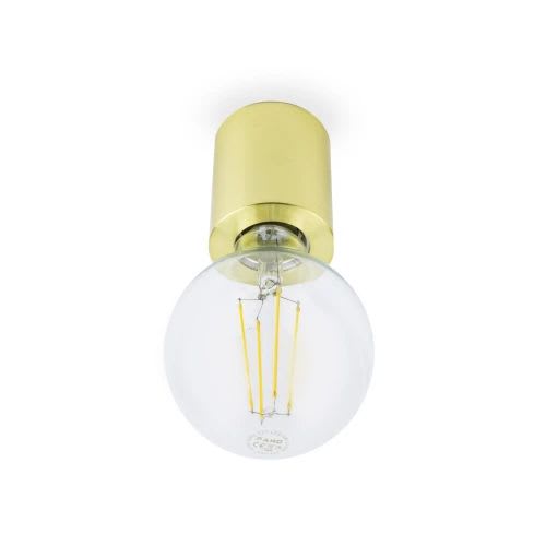 Faro - Ten Lampe Applique Or Satiné E27 50/60Hz 15W IP 20 classeII 100V-240V