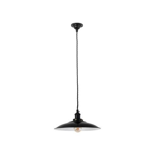 Faro - Lang Lampe Suspension Noire E27 50/60Hz 15W IP 20 classe I100V-240V