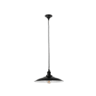 Faro - Lang Lampe Suspension Noire E27 50/60Hz 15W IP 20 classe I100V-240V