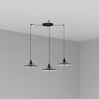 Faro - Lang Lampe Suspension Vert 3L E27 50/60Hz 15W IP 20 classeI 100V-240V