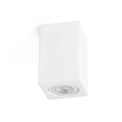 Faro - Sven Plafonnier Carré Blanc GU10 50/60Hz 8W IP 20 classe I100V-240V