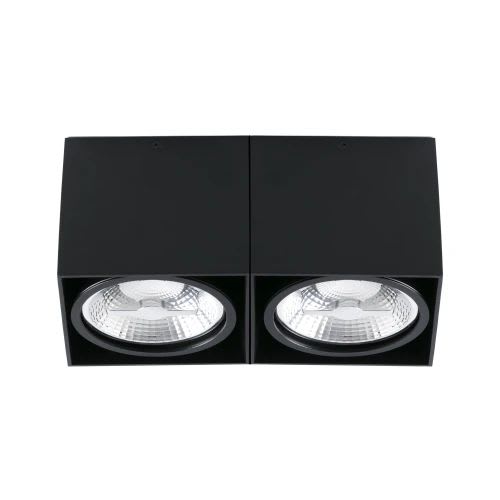 Faro - Tecto-2 Plafonnier Noire Ar111 G53 AR111 50/60Hz 30W IP 20 classeIII 100V-240V