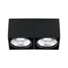 Faro - Tecto-2 Plafonnier Noire Ar111 G53 AR111 50/60Hz 30W IP 20 classeIII 100V-240V