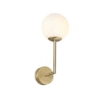 Faro - Gala Lampe Applique Or Satiné G9 50/60Hz 6W IP 44 classeII 100V-240V