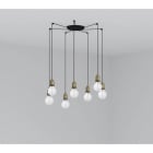 Faro - Art Lampe Suspension Vieil Or 7L E27 50/60Hz 15W IP 20classe I 100V-240V