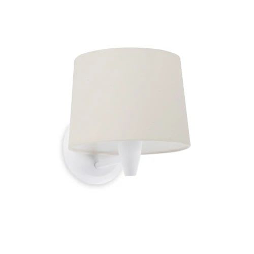 Faro - Conga Lampe Applique Blanc/Beige E27 50/60Hz 15W IP 20 classe I100V-240V