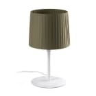 Faro - Samba Lampe De Table Avec Un Blanc/Enrubanné Vert E27 50/60Hz 15WIP 20 classe II