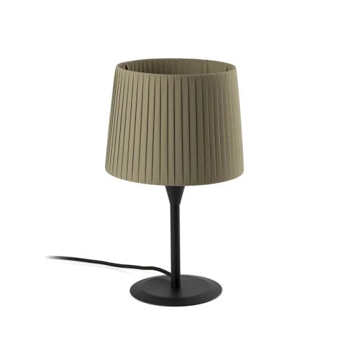 Faro - Samba Lampe De Table Avec Un Noire/Enrubanné Vert E27 50/60Hz 15WIP 20 classe II