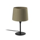Faro - Samba Lampe De Table Avec Un Noire/Enrubanné Vert E27 50/60Hz 15WIP 20 classe II