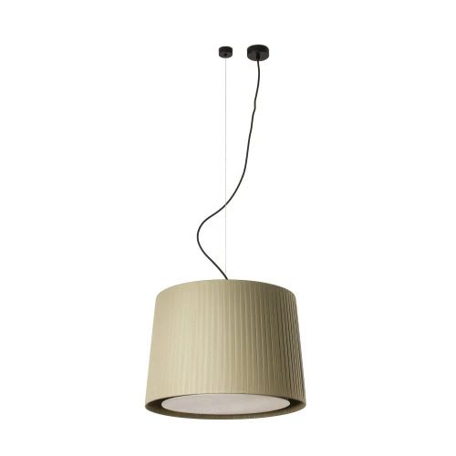 Faro - Samba Lampe Suspension Noir/Enrubanné Vert Ø450 E27 50/60Hz 15W IP 20classe II 1
