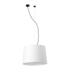 Faro - Conga Lampe Suspension Noir/Blanc Ø450 E27 50/60Hz 15W IP 20 classeII 100V-240V